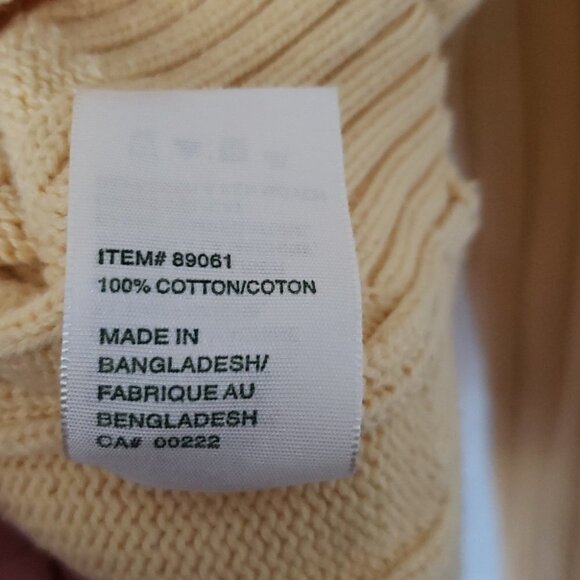 TRADITIONAL Country Collection Sweater Butter Yellow Women's Ladies XL 18 - Picture 7 of 12